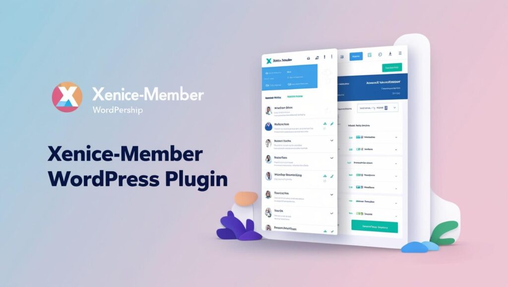 Xenice Member: An Easy-to-Use WordPress Membership Plugin